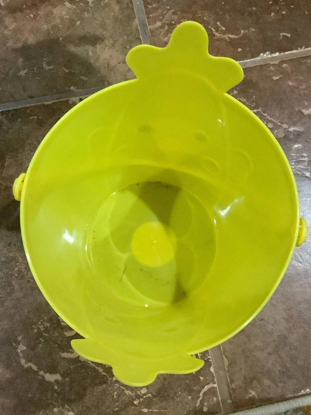 Spring Bunny Kitchen Towel with two Plastic Baskets
